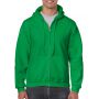 HEAVY BLEND(tm) ADULT FULL ZIP HOODED SWEATSHIRT, Irish Green