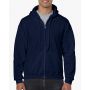 HEAVY BLEND(tm) ADULT FULL ZIP HOODED SWEATSHIRT, Navy