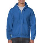 HEAVY BLEND<sup>™</sup> ADULT FULL ZIP HOODED SWEATSHIRT, Royal (GI18600RO)