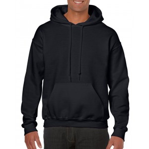 HEAVY BLEND(tm) ADULT HOODED SWEATSHIRT, Black (Pullovers)