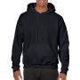 HEAVY BLEND(tm) ADULT HOODED SWEATSHIRT, Black