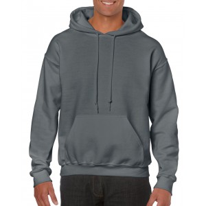 HEAVY BLEND(tm) ADULT HOODED SWEATSHIRT, Charcoal (Pullovers)