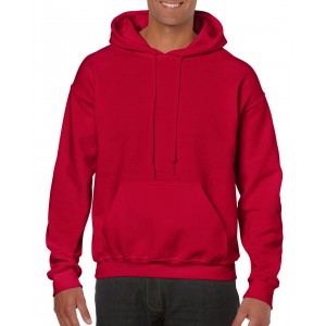 HEAVY BLEND(tm) ADULT HOODED SWEATSHIRT, Cherry Red (Pullovers)