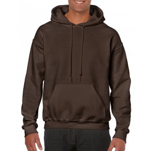 HEAVY BLEND(tm) ADULT HOODED SWEATSHIRT, Dark Chocolate (Pullovers)