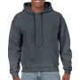 HEAVY BLEND(tm) ADULT HOODED SWEATSHIRT, Dark Heather