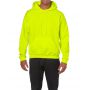 HEAVY BLEND(tm) ADULT HOODED SWEATSHIRT, Safety Green