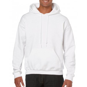 HEAVY BLEND(tm) ADULT HOODED SWEATSHIRT, White (Pullovers)