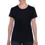 HEAVY COTTON(tm)LADIES' T-SHIRT, Black