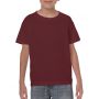 HEAVY COTTON(tm) YOUTH T-SHIRT, Maroon