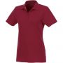 Helios Lds polo, Burgundy, 2XL