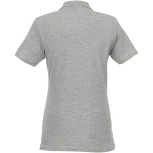 Helios Lds polo, Htr Grey, L (Polo shirt, 90-100% cotton)