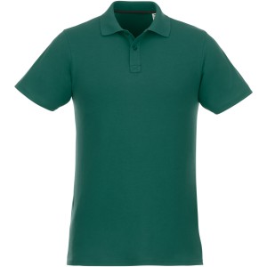 Helios mens polo, Forest, S (Polo shirt, 90-100% cotton)