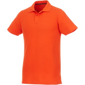 Helios mens polo, Orange, S (Polo shirt, 90-100% cotton)