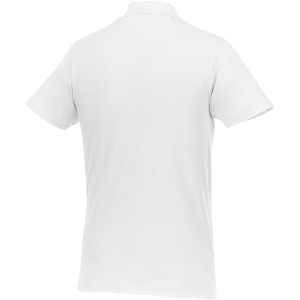 Helios mens polo, White, L (Polo shirt, 90-100% cotton)