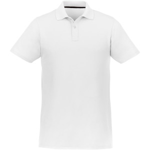 Helios mens polo, White, M (Polo shirt, 90-100% cotton)