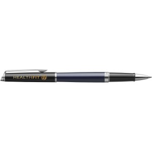 Hemisphere colour blocking rollerball pen with palladium tri (Metallic pen)