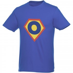 Heros short sleeve unisex t-shirt, Blue (T-shirt, 90-100% cotton)