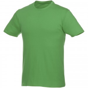 Heros short sleeve unisex t-shirt, Fern green (T-shirt, 90-100% cotton)