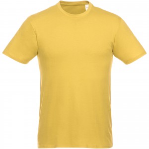 Heros short sleeve unisex t-shirt, Yellow (T-shirt, 90-100% cotton)