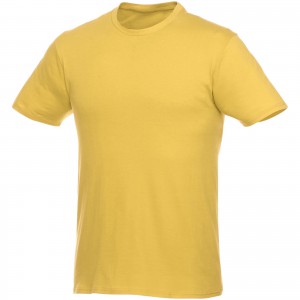 Heros short sleeve unisex t-shirt, Yellow (T-shirt, 90-100% cotton)