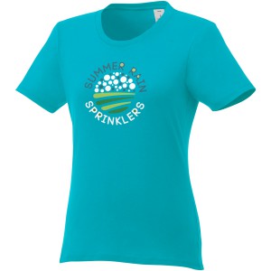 Heros short sleeve women's t-shirt, Aqua (T-shirt, 90-100% cotton)