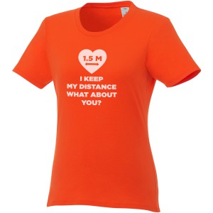 Heros short sleeve women's t-shirt, Orange (T-shirt, 90-100% cotton)