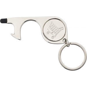 Trffner aus Metall Alivia, Silber