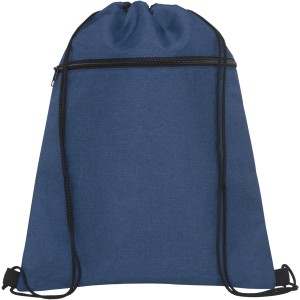 Hoss drawstring backpack, Heather navy (Backpacks)