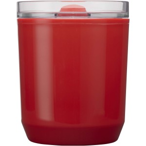 Hudson 180 ml recycled plastic double-wall tumbler, Red (Glasses)