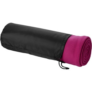 Huggy Fleecedecke mit Hlle, magenta
