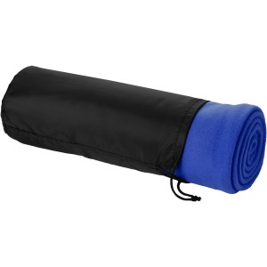 Huggy Fleecedecke mit Hlle, royalblau