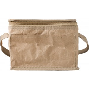 Papiergewebte Khltasche Ollie, Braun