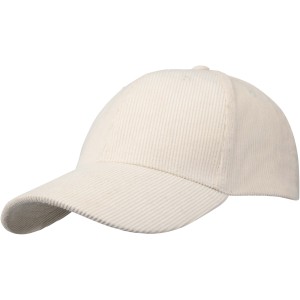 Hutton 6 panel recycled corduroy cap, Sandstone <font size=1>[ENG]</font>