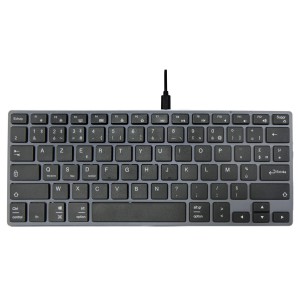 Hybrid performance Bluetooth keyboard - AZERTY, Solid black (Office desk equipment)