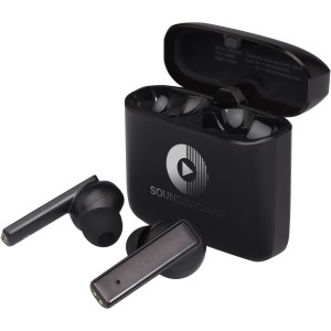 Hybrid premium True Wireless earbuds, Solid black (Earphones, headphones)