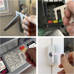 Hygiene key, white (Gesundheitswesen)