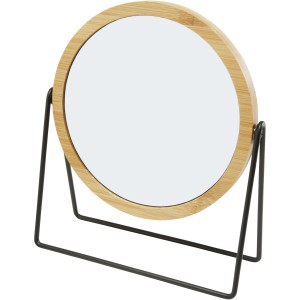 Hyrra bamboo standing mirror, Natural (Toiletry mirrors)