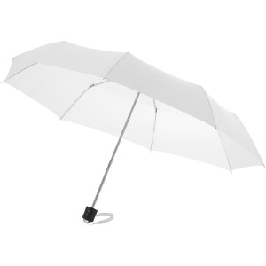 Ida 21,5" Kompaktregenschirm, weiss