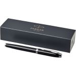 IM professional fountain pen, solid black,Chrome (10702200)
