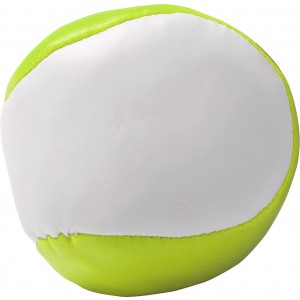 Imitation leather juggling ball Heidi, lime (Games)