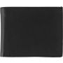Split leather wallet Yvonne, black