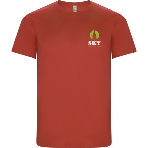 Imola short sleeve men's sports t-shirt, Red (T-shirt, mixed fiber, synthetic)