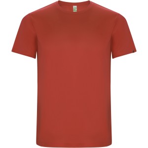 Imola short sleeve men's sports t-shirt, Red (T-shirt, mixed fiber, synthetic)