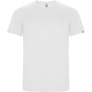 Imola short sleeve men's sports t-shirt, White (T-shirt, mixed fiber, synthetic)