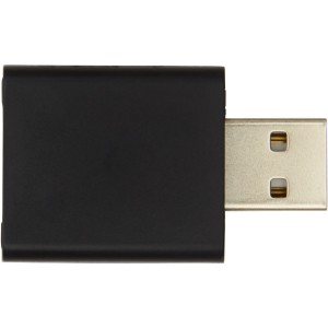 Incognito USB data blocker, Solid black (Photo accessories)