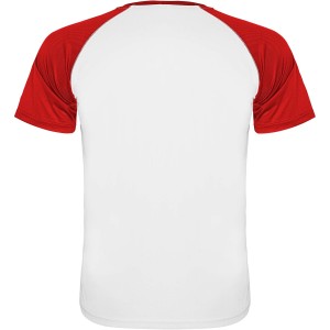 Indianapolis short sleeve kids sports t-shirt, White, Red (T-shirt, mixed fiber, synthetic)