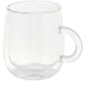 Iris 330 ml glass mug, Transparent clear (Mugs)