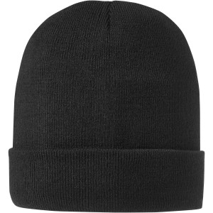 Irwin beanie, solid black (Hats)