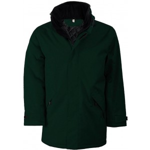 QUILTED PARKA, Forest Green (Jackets)