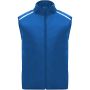 Jannu unisex lightweight running bodywarmer, Royal blue